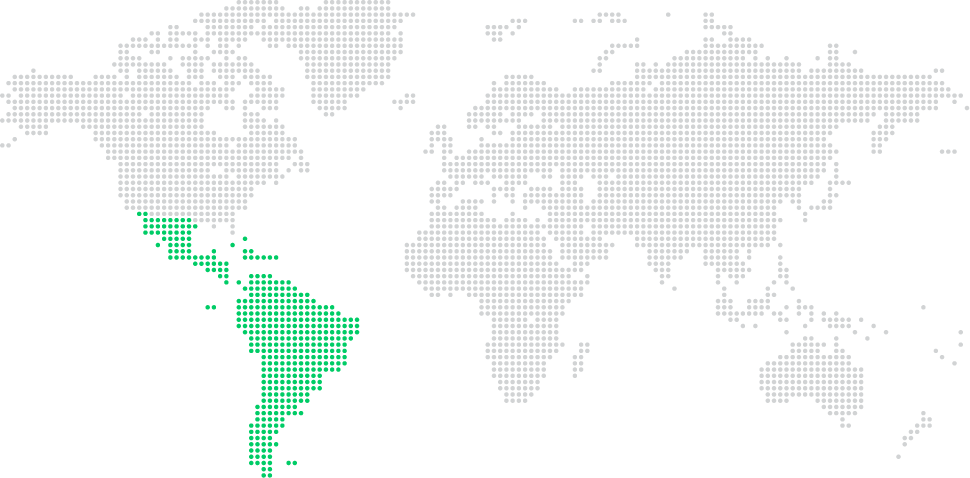 Latin Americas Map